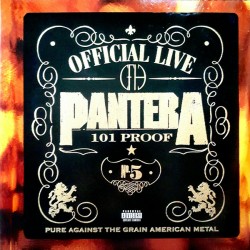 PANTERA "Official Live: 101 Proof" 2LP.