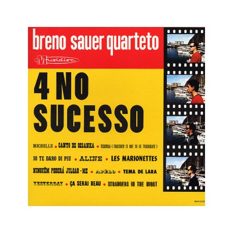 BRENO SAUER QUARTETO "4 No Sucesso" LP.