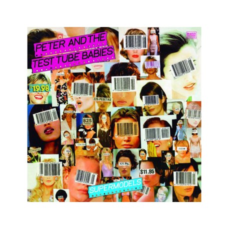 PETER & TEST TUBE BABIES "Supermodels" LP Color Daily