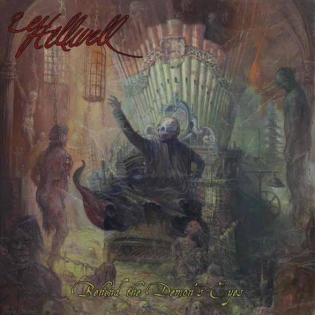 HELLWELL "Behind The Demon's Eyes" LP Color.