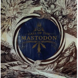 MASTODON "Call Of The Mastodon" LP Color Blue & Gold.