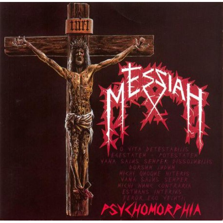 MESSIAH "Psychomorphia" LP Color Red.