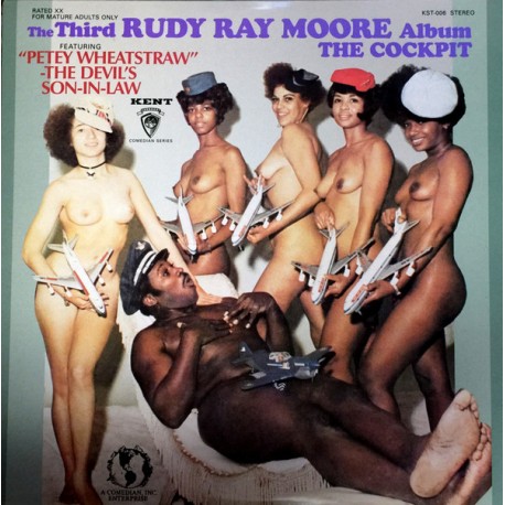 RUDY RAY MOORE "The Cockpit" LP.