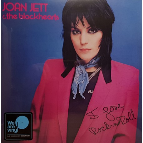 JOAN JETT & THE BLACKHEARTS "I Love Rock'n'Roll" LP.
