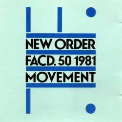 NEW ORDER "Movement" CD.