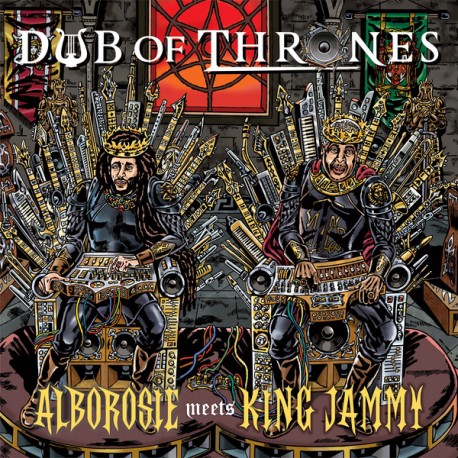 ALBOROSIE & KING JAMMY "Dub Of Thrones" LP.