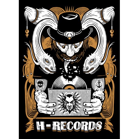 CAMISETA H-RECORDS "Serpientes" Nueva 2016