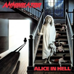 ANNIHILATOR "Alice In Hell" CD.