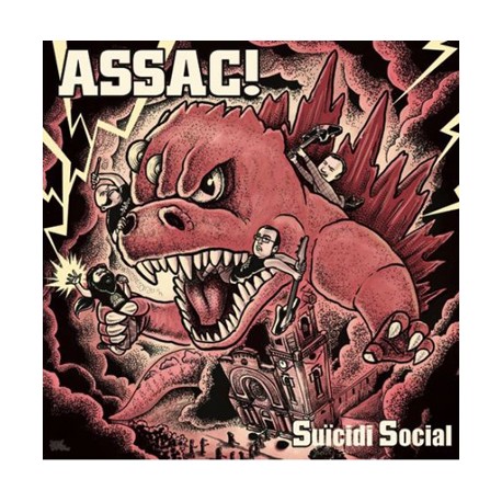 ASSAC! "Süicidi Social" LP Color H-Records
