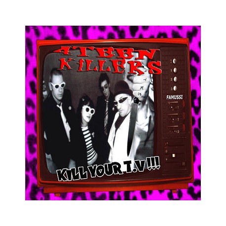 4 TEEN KILLERS "Kill Your TV!!" LP Color H-Records