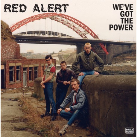 RED ALERT "We'Ve Got The Power" LP Color.