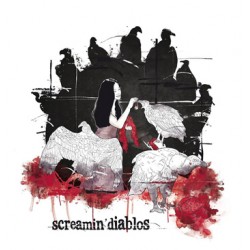 SCREAMIN' DIABLOS "S/t" SG 7" Color gris H-Records