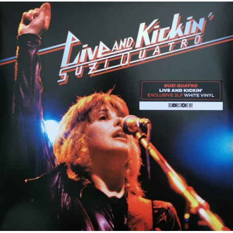 SUZI QUATRO "Live And Kickin'" 2LP Color RSD2021.