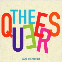 QUEERS "Save The World" LP Color Blue.