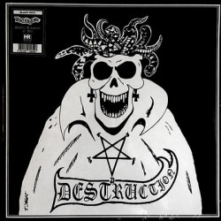 DESTRUCTION "Bestial Invasion Of Hell" LP Color Black & White.