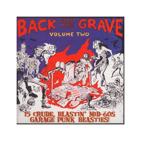 VV.AA. "Back From The Grave Vol. 2" LP Crypt