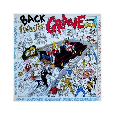 VV.AA. "Back From The Grave Vol. 4" LP Crypt