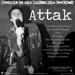 ATTAK / SHIT S.A. "Sonidos De Una Barcelona Enferma" LP.