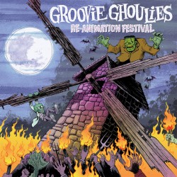 GROOVIE GHOULIES "Re-Animation Festival" LP Color.