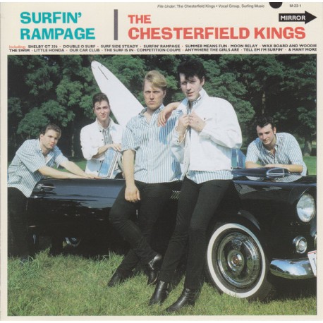 CHESTERFIELD KINGS "Surfin' Rampage" 2LPs.