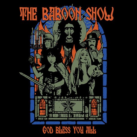 BABOON SHOW "God Bless You All" CD.