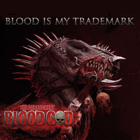 BLOOD GOD "Blood Is My Traden" LP Color.