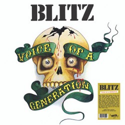 BLITZ "Voice Of A Generation" LP Color.