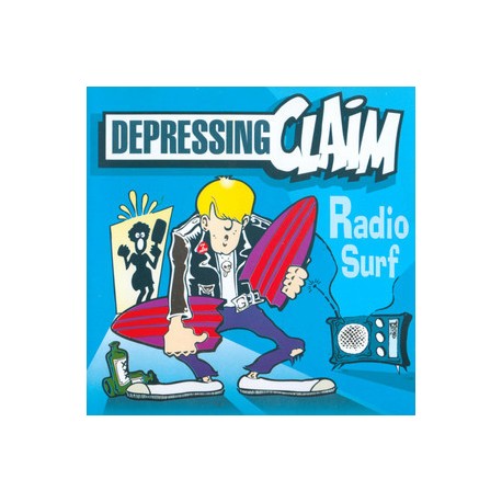 DEPRESSING CLAIM "Radio Surf + Bonus" LP Color.