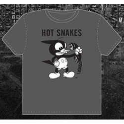 CAMISETA HOT SNAKES "Hot Snakes" Gris.