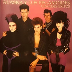 ALASKA Y LOS PEGAMOIDES "Grandes Exitos" LP Color.