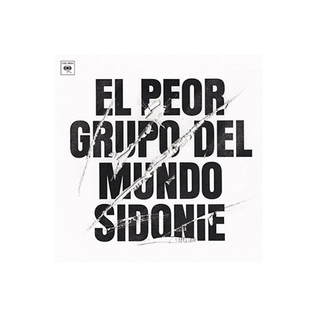 SIDONIE "El Peor Grupo Del Mundo" LP Color.