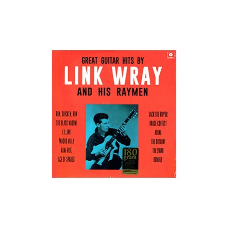 LINK WRAY & HIS RAYMEN "Great Guitar Hits" LP 180GR.