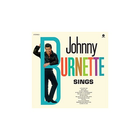 JOHNNY BURNETTE "Sings" LP.
