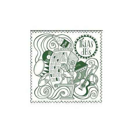 TRIAS dB's "Trias Ep" SG 7" (Portada Verde).