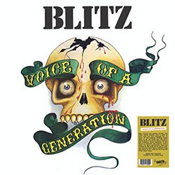 BLITZ "Voice Of A Generation" LP Color Splatter.