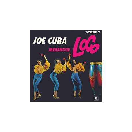 JOE CUBA "Merengue Loco" LP.