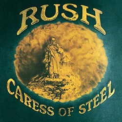 RUSH "Caress Of Steel" LP.
