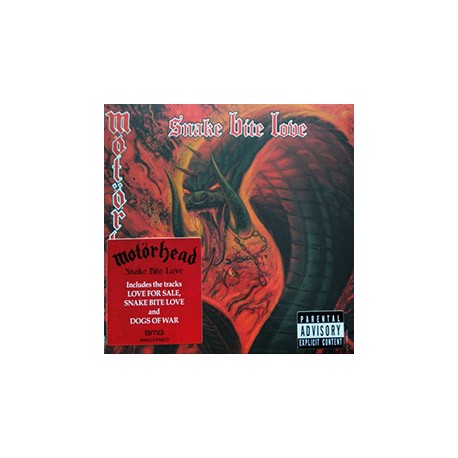 MOTÖRHEAD  "Snake Bite Love" CD.