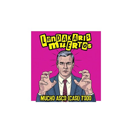 LENDAKARIS MUERTOS "Mucho Asco (Casi) Todo" LP Color.