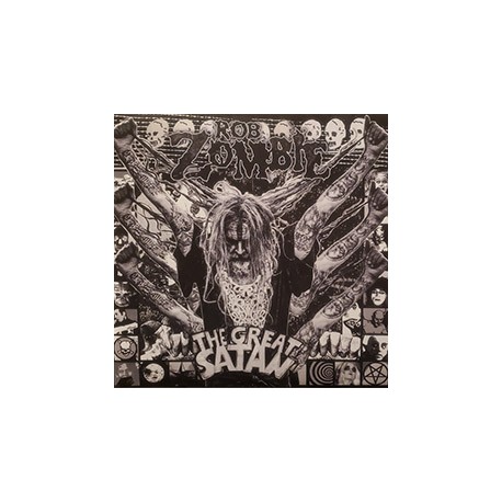 ROB ZOMBIE "The Great Satan" LP Color Ghostly.