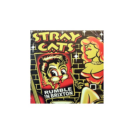 STRAY CATS "Rumble In Brixton" 2LP.
