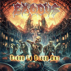 EXODUS "Blood In Blood Out" CD.