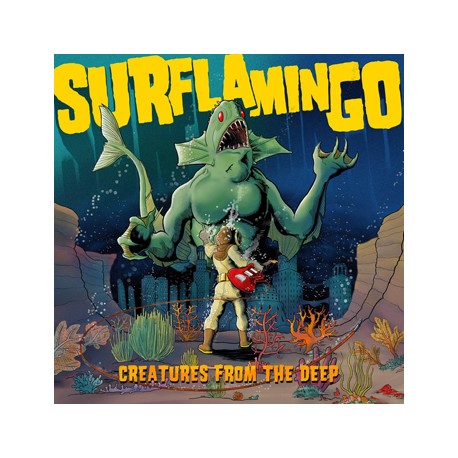 SURFLAMINGO "Creatures From The Deep" CD
