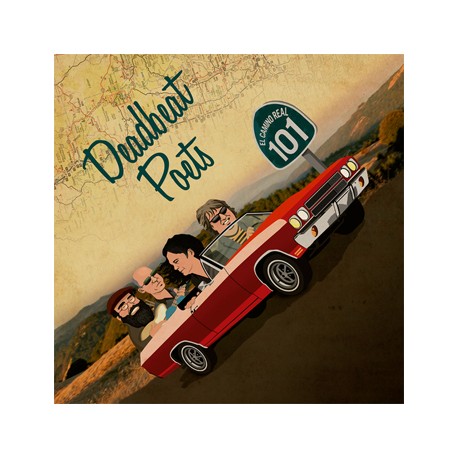 DEADBEAT POETS "El Camino Real" LP