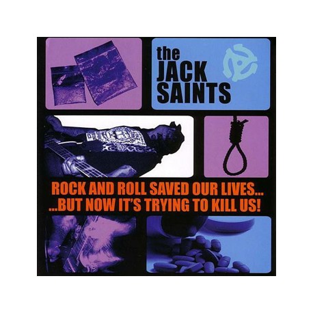 JACK SAINTS "R'n'Roll Saved Our Lives" CD New Bomb Turks