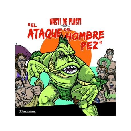 NASTI DE PLASTI "El Ataque Del Hombre Pez" CD